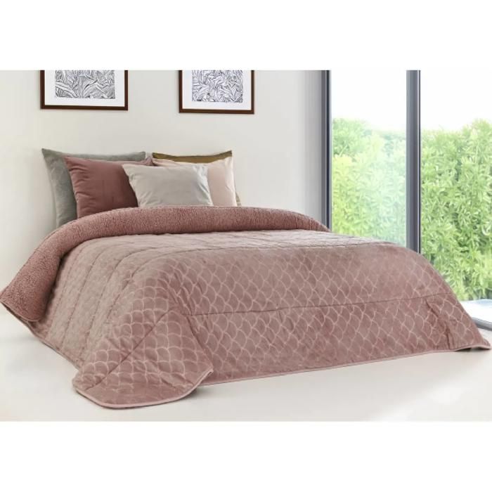 Couette flanelle en relief 160x220cm