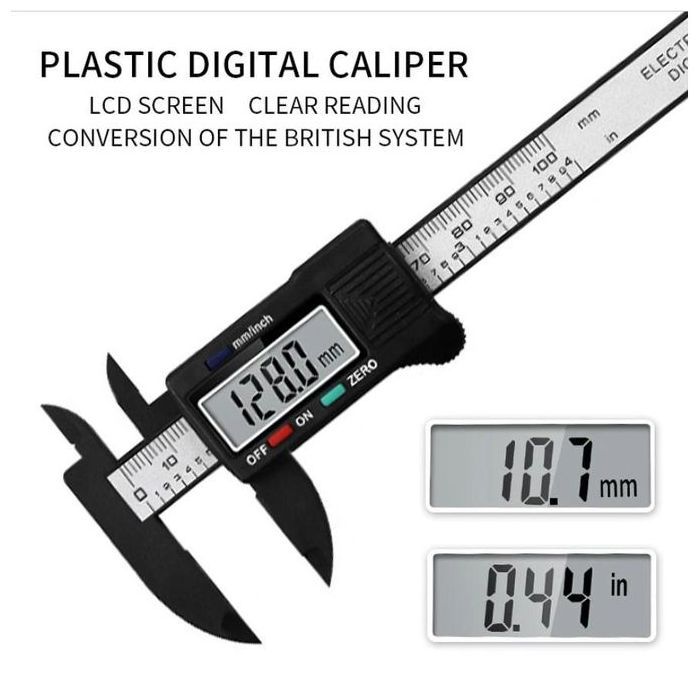 Règle de mesure sourcils - GENERIC - 150MM - Plastique léger - Précision microblading - Utilisation confortable