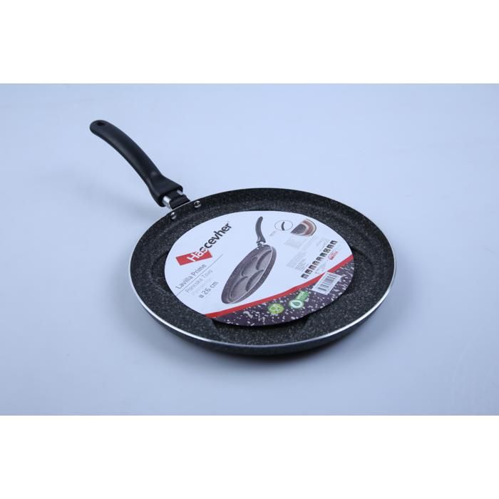 Multicrêpière Lavilla en granite grise 26cm - HASCEVHER