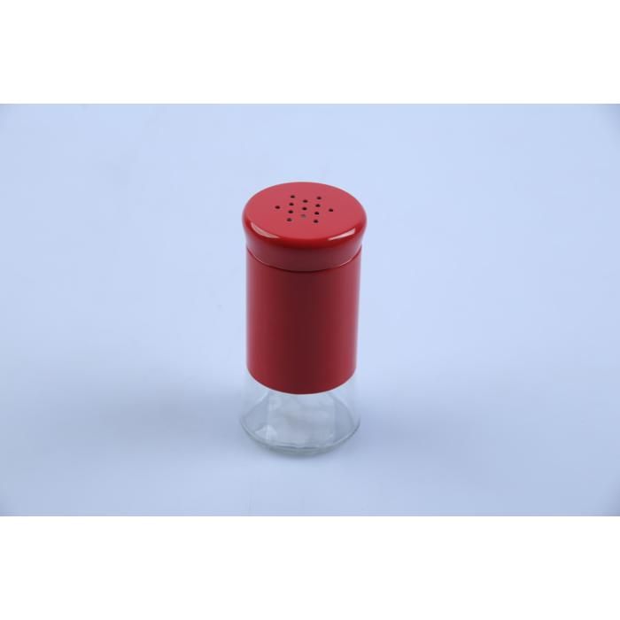 Pot à épices - GENERIC - 150 ml - Verre - Couverture colorée - Design contemporain