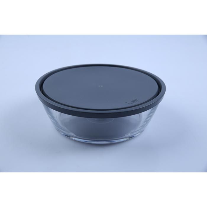 Boîte ronde en verre 2,37 L – LAV VEG296
