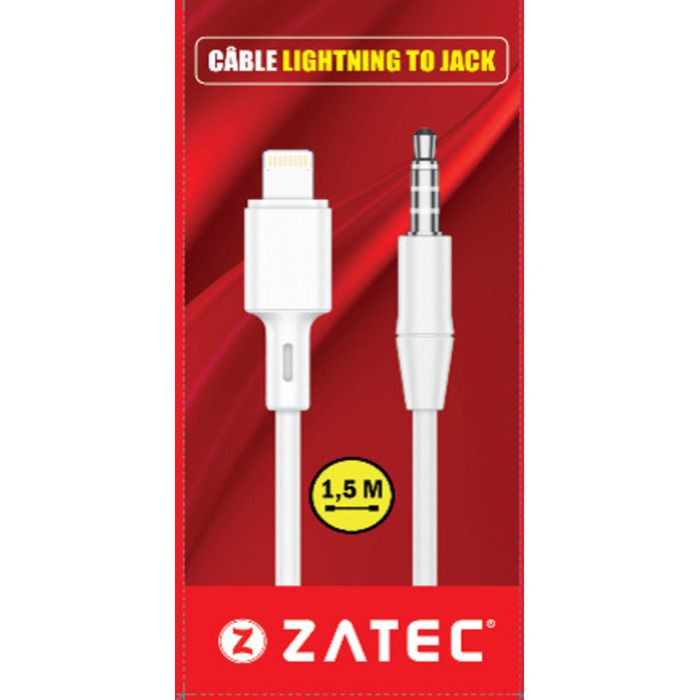 Câble Lightning vers Jack 1,5m
