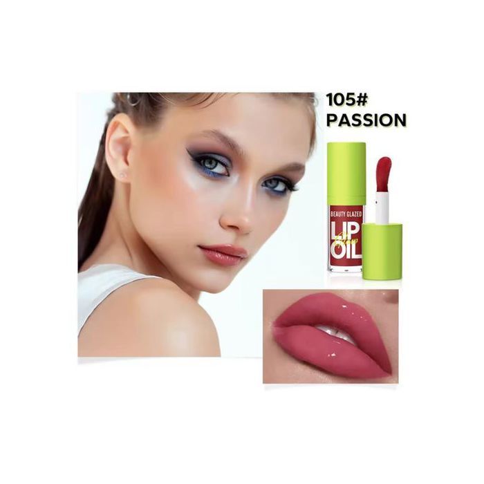 Gloss à lèvres transparent, Oil Lip, Résistant à l'Eau, Non Collant, Hydratant, N° 05