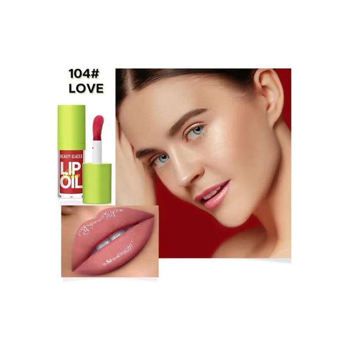 Gloss à lèvres transparent, Oil Lip, Résistant à l'Eau, Non Collant, Hydratant, N° 04