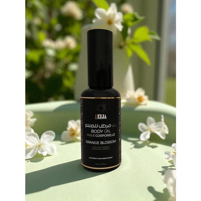 Huile corporelle - HELIA - Fleur d'oranger - 50 ml - Hydratante - Apaisante