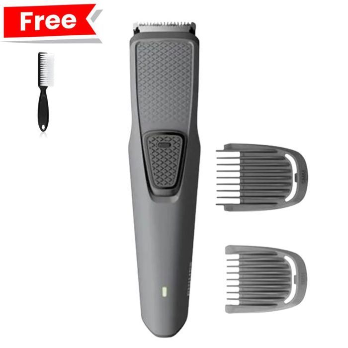 philips Tondeuse à barbe electrique sans fil pour hommes, série1000 BT1209 rechargeable+ brosse gratuit
