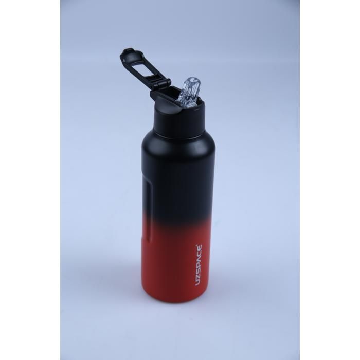 Bouteille isotherme - GENERIC - Dégradé rouge / noir - 700 ml - Inox - Mixte