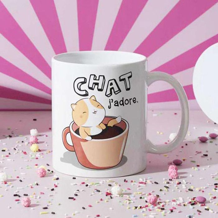 Mug - GENERIC - Kawaii - 30 cl - Céramique - Motifs adorables
