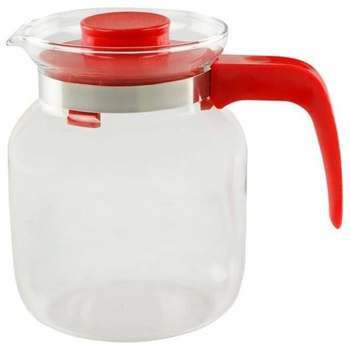 Théière - GENERIC - Glaskanne 1L - Verre borosilicate - Transparent - Compatible lave-vaisselle