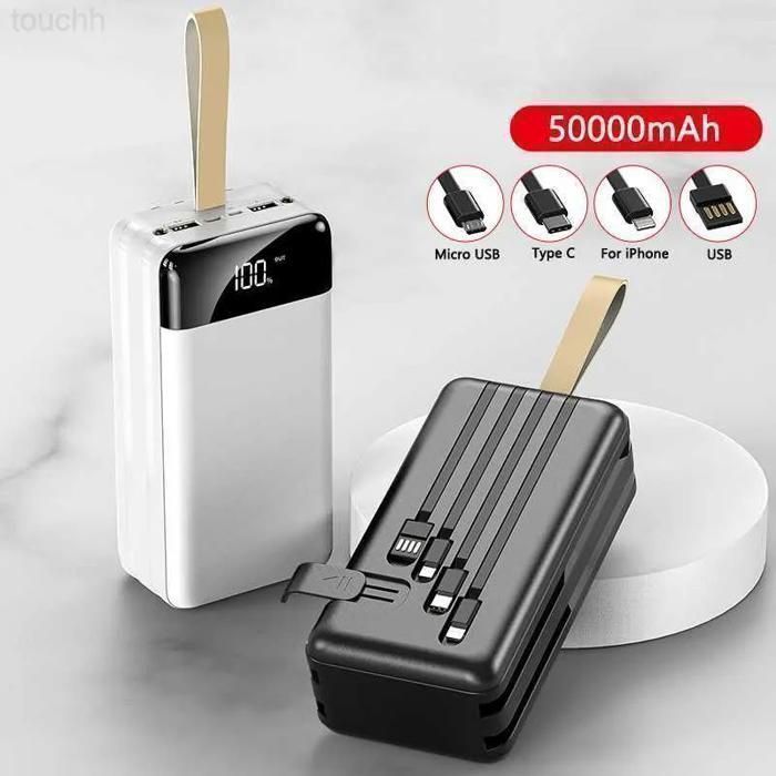 Power bank batterie externe Portable 50000 mah, Couleur aléatoir