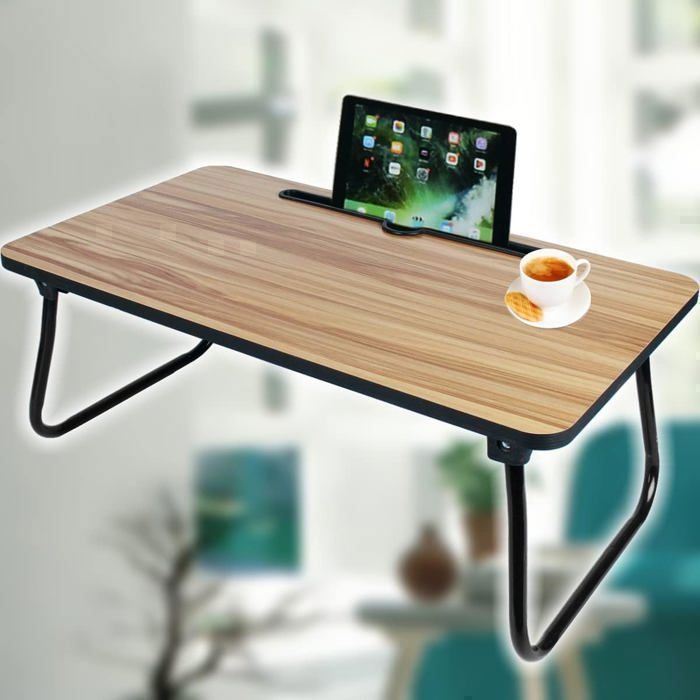 Table d’ordinateur pliable 48 × 29,5 × 20,5 cm – Modèle WR4431-2PRO