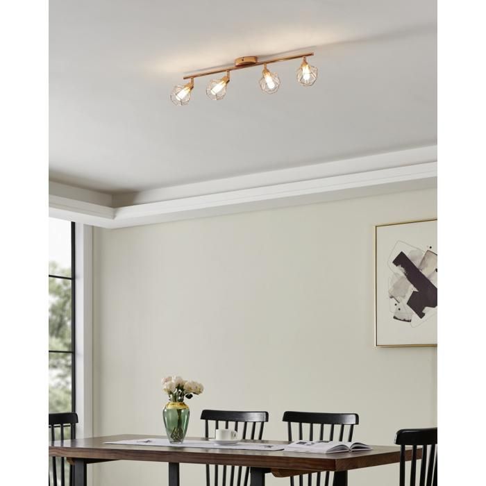 ZAPATA – Un spot au design géométrique et à l’éclat cuivré