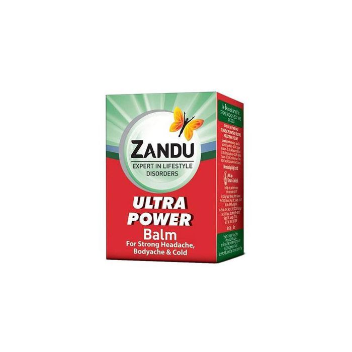 ZANDU Baume ayurvédique antidouleur pour maux de tête, rhumes et maux de dos 8ml