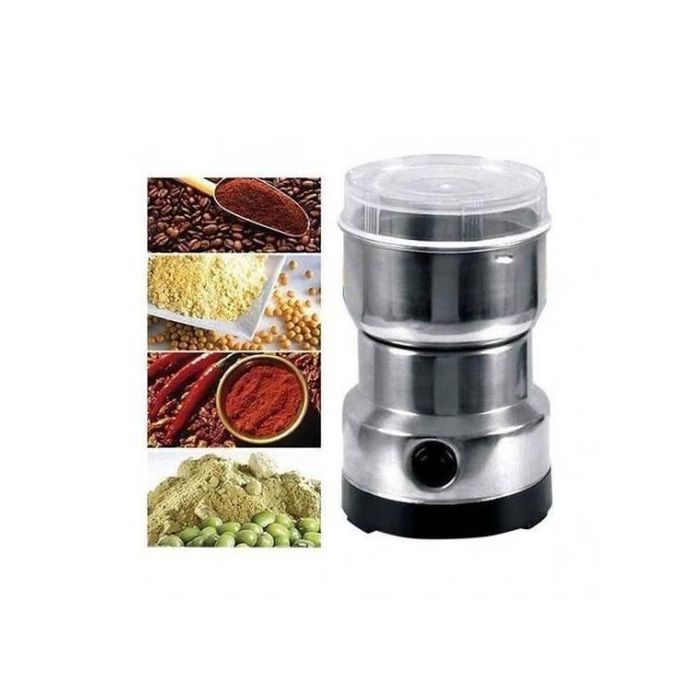 Moulin à Café Électrique, Broyeur à Graines de Lin, Noix, Poivre, Épices,