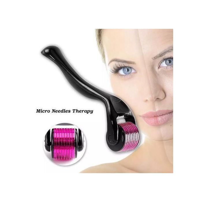 Derma Roller Rouleau à micro 540, Instrument pour le visage homme et femme