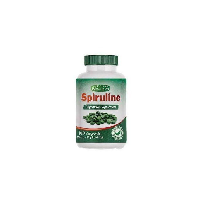 Herbo Ridouane Spiruline - Vitalité and Immunité 100 comprimés