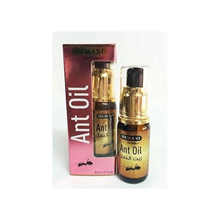 Hemani Huile de fourmi - Ant oil - Ralentit la pousse du poil /Affine les poils 30ml