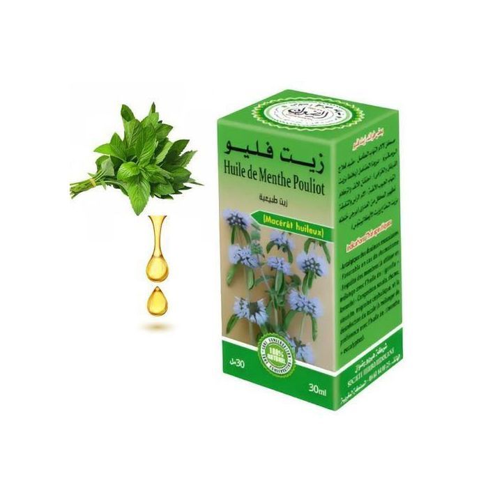 Herbo Ridouane  Huile de menthe pouliot Analgésique de l'arthrite 30ml