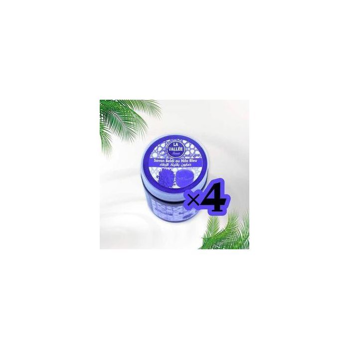 LA VALEE Beauté 4 Savon Bldi 200g NILA Bleu