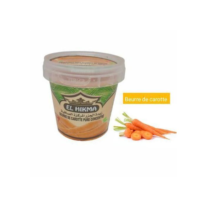 El Hikma Beurre de carotte pure concentré,