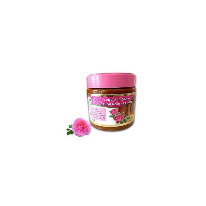 Rosita Savon Noir Beldi au Rose du Maroc 200g