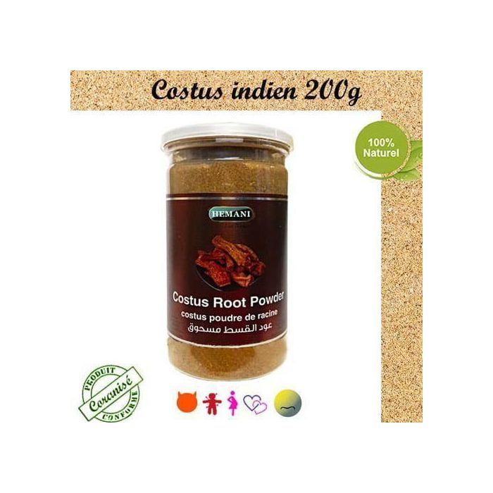 Hemani Poudre de Costus indien 100% ORIGINAL 200GR