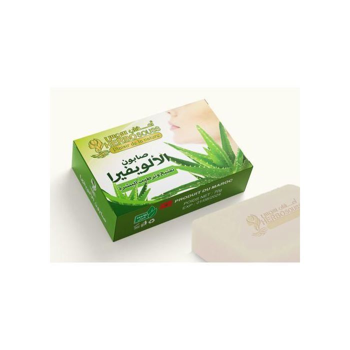 Savon à l'Aloe Vera pour éclaircir et hydrater la peau