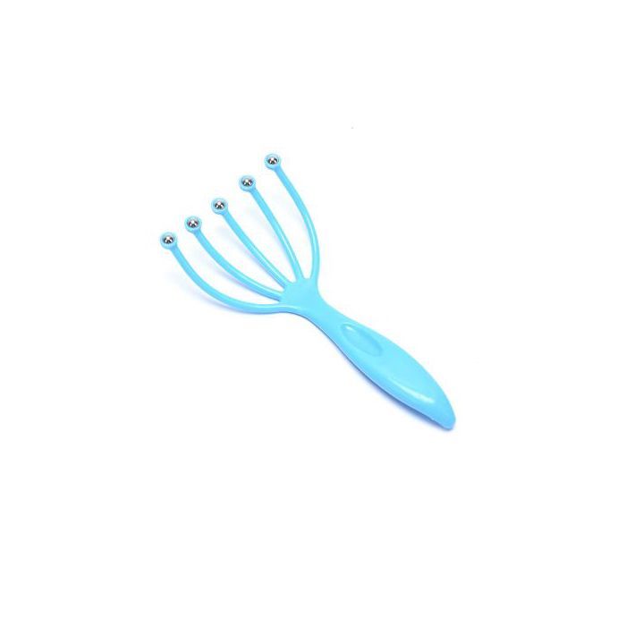 Masseur à tête sphérique à cinq mâchoires tête à gratter manuelle cuir chevelu .