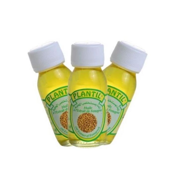 Plantil Huile à l'extrait de fenugrec - 60ml -  PACK x3