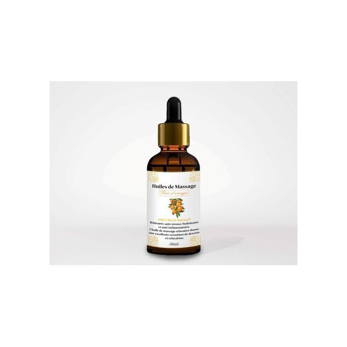 Massage relaxant  à l’huile de fleur d'orange 30ml