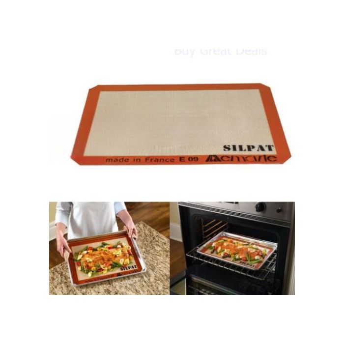 NOUVEAU Tapis de cuisson en silicone non-bâton 60*40cm