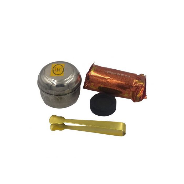 Pack Bakhour 50Gm + Pince à Charbon + charbon