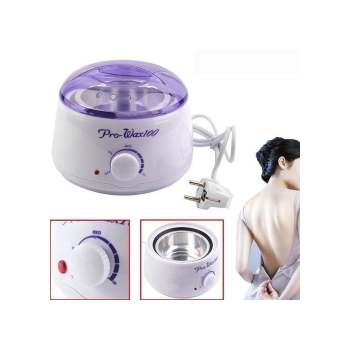 Pro Wax Pack " Appareil cire Pro-wax 100 avec Cire chaude granulés pour épilation 1KG "
