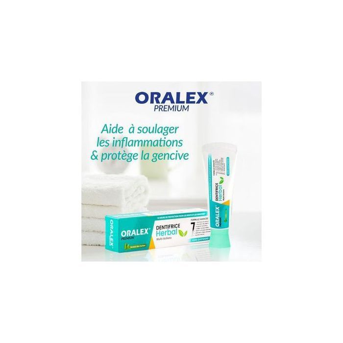 ORALEX Dentifrice Herbal Multi-actions À L'extrait Des Plantes 12h Protection