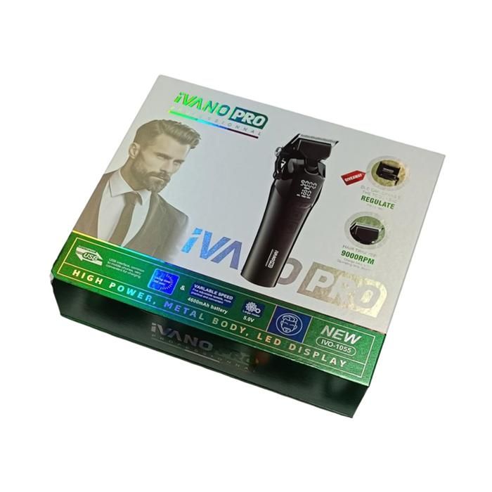 IVANO PRO IVO-1055 – Tondeuse Métal Haute Puissance avec Réglage de Vitesse