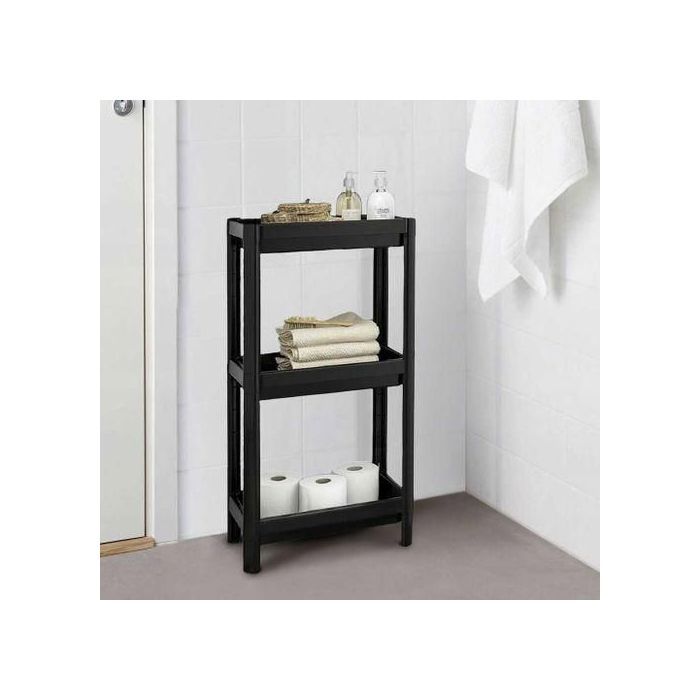 rangement en plastique à 3 niveaux