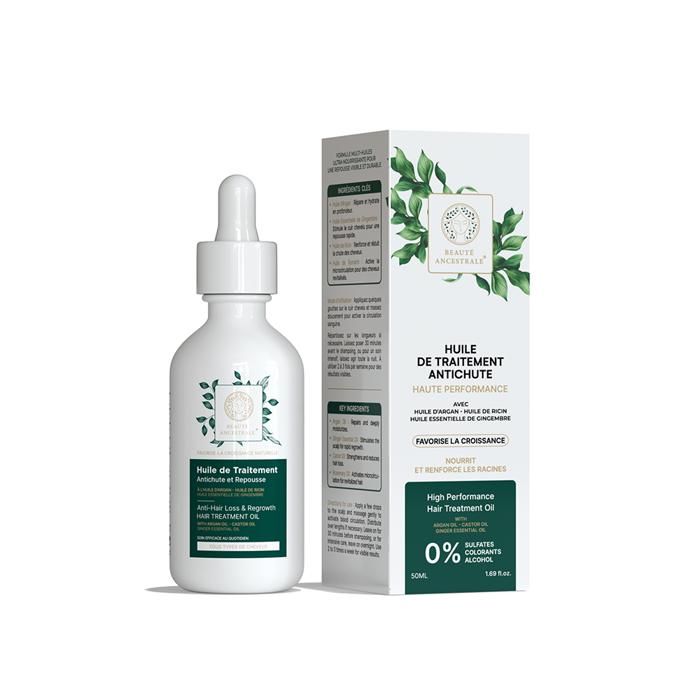 Huile de Traitement Capillaire - 50ml - Nourrissante - Répare les cheveux - Brillance et douceur