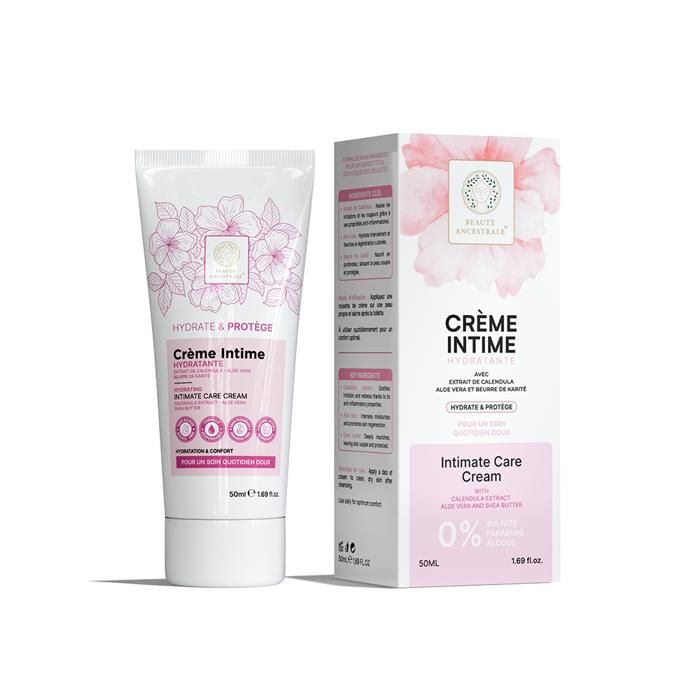 Crème intime hydratante - 50ml - Apaisante - Hydratante - Non grasse