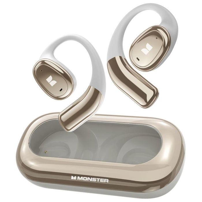 Ecouteurs sans fil - MONSTER - AC311 - Bluetooth 5.4 - 30h autonomie - IPX5 étanches