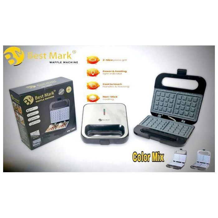 Gaufrier électrique en granit 750W , Appareil à Gaufres Antiadhésive, Machine à Gaufres, Préparez des Gaufres Délicieuses