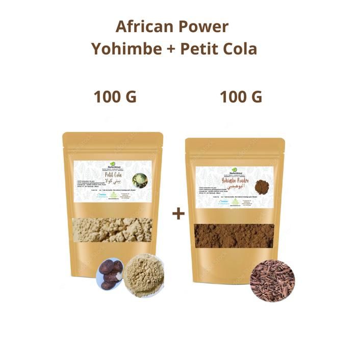 Pack African Power – Yohimbe & Petit Cola 100g