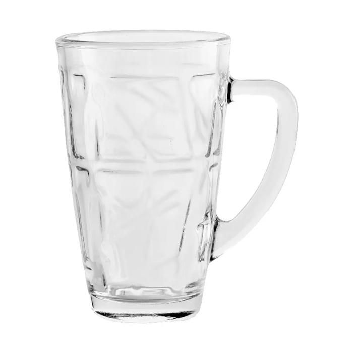 Mugs en verre - GENERIC - SJC-400 (I) - 6x365ml - Transparent - Compatible lave-vaisselle