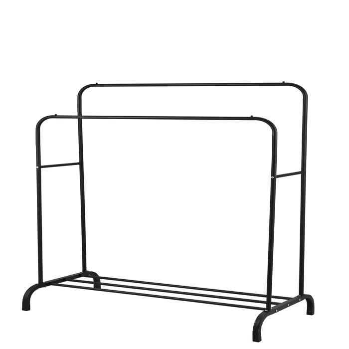 Portant à chaussures - GENERIC - LANT-14 - Noir - 110x57x149cm - 1 étagère