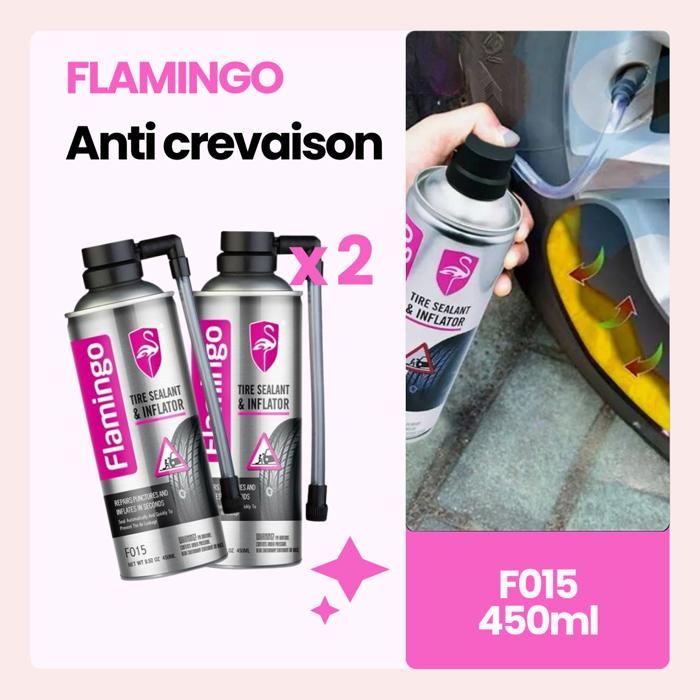 Pack 2 Flamingo Anti-Crevaison 450ML