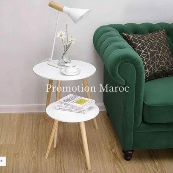 Table cafe - Table salon - table Séjour -  Lots de 2  Moderne