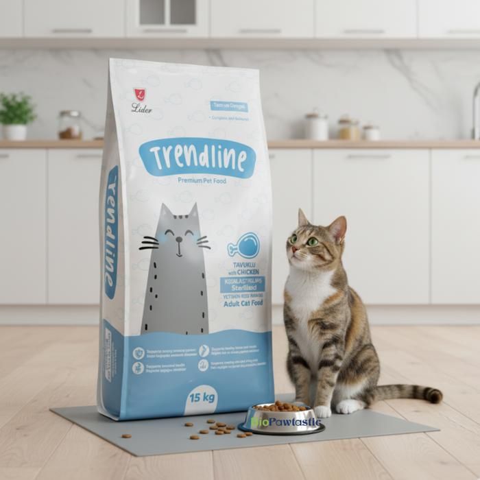 Croquettes pour Chats Stérilisé au Poulet – Trendline (15 kg)
