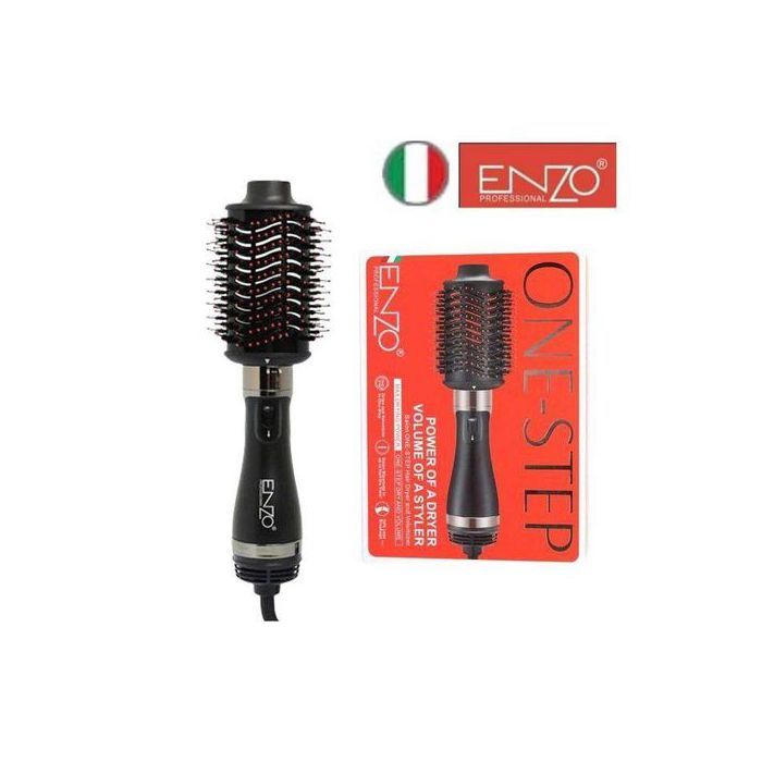 Enzo Brosse Chauffante Rotative Électrique Pour Cheveux One Step