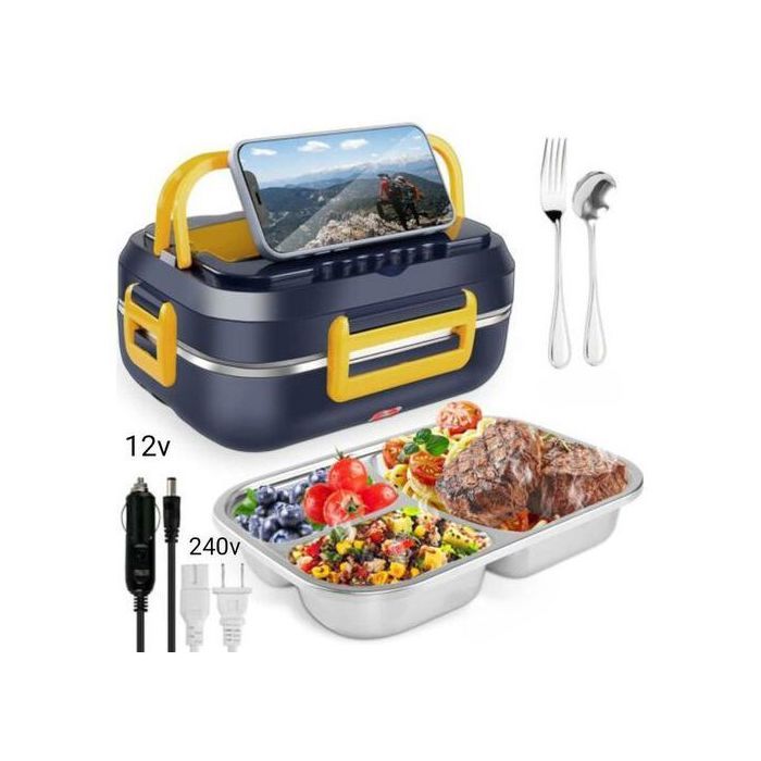 Lunch box Electrique, boite a Manger Chauffante pour travail ou école
