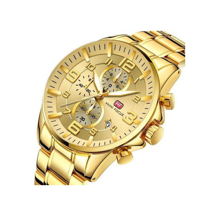 Montre - MINI FOCUS - Royal Golden 2020 - Doré - Acier inoxydable - Quartz