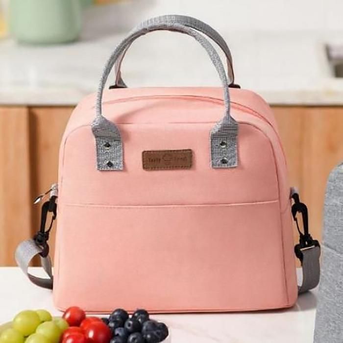 Sac à déjeuner isotherme avec sangle réglable Pour le travail, l'école, le pique-nique